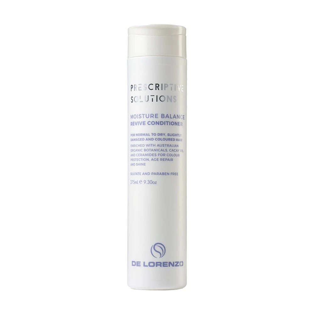 De Lorenzo Prescriptive Solutions Moisture Balance Revive Conditioner 275ml 3 De Lorenzo Prescriptive Solutions Moisture Balance Revive Conditioner 275ml