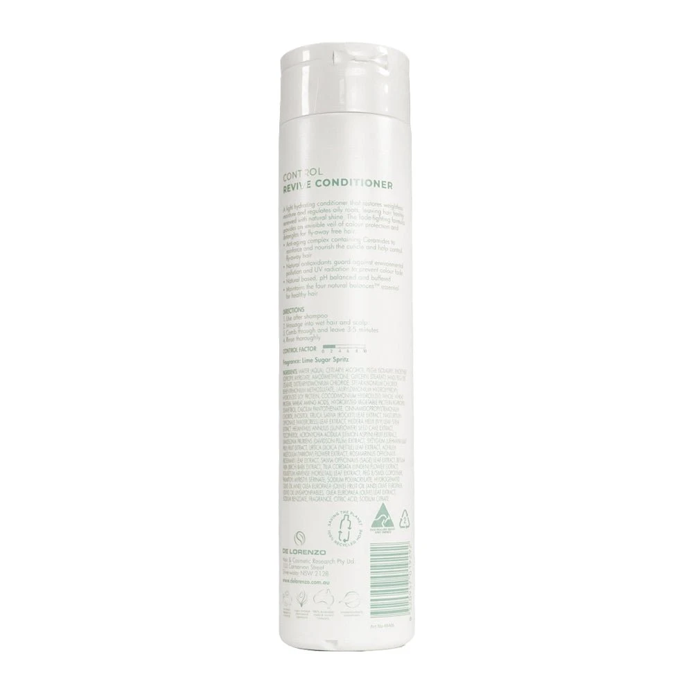 De Lorenzo Prescriptive Solutions Control Revive Conditioner 275ml 4 De Lorenzo Prescriptive Solutions Control Revive Conditioner 275ml - Image 2