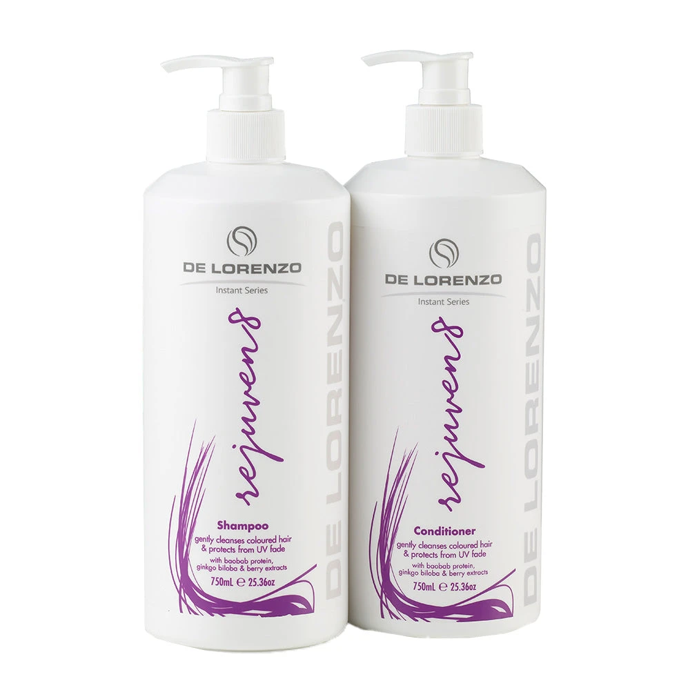 De Lorenzo Instant Rejuven8 Shampoo & Conditioner 750ml Duo Pack 4 De Lorenzo Instant Rejuven8 Shampoo & Conditioner 750ml Duo Pack - Image 2