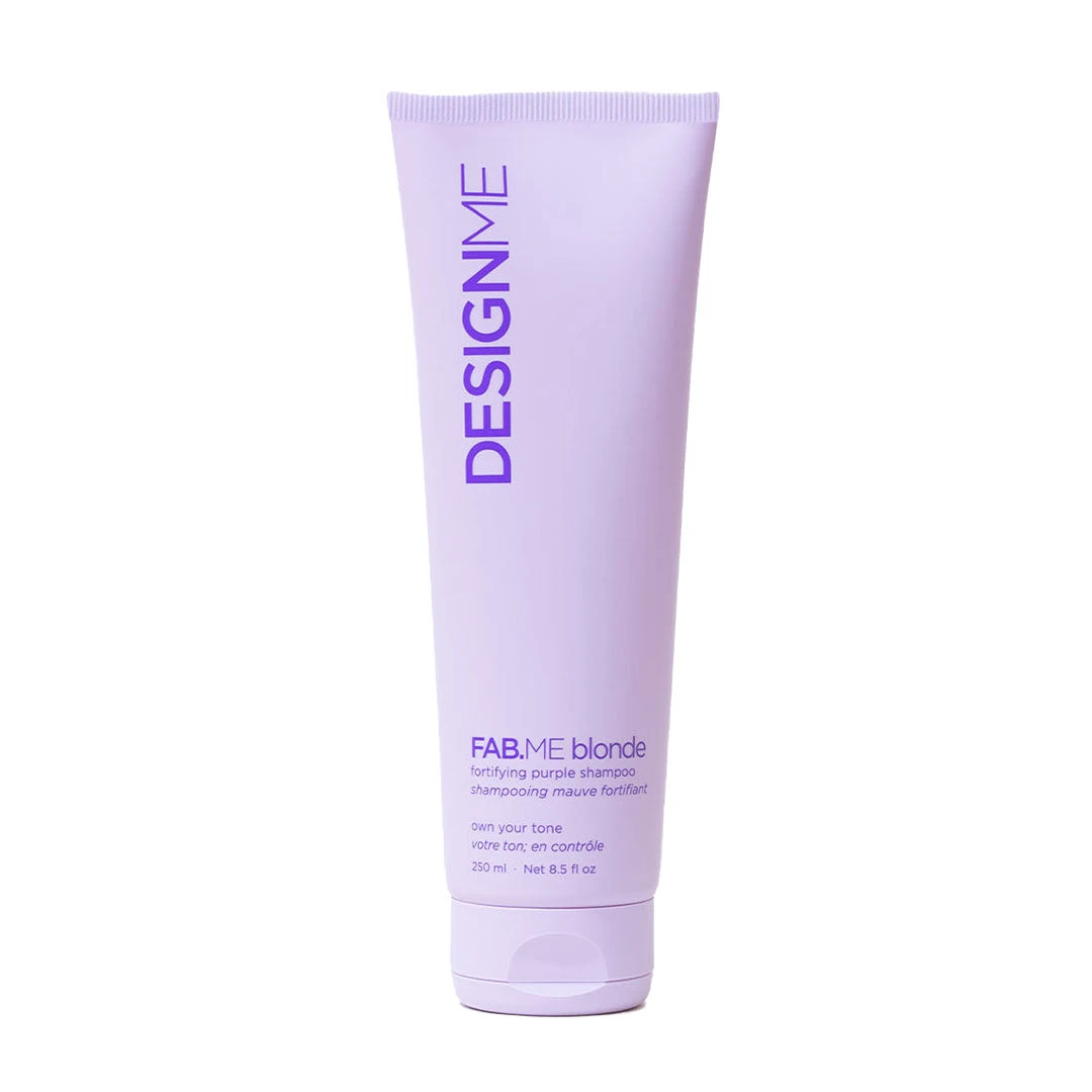 DesignMe Fab.Me Blonde Purple Shampoo 250ml 3 DesignMe Fab.Me Blonde Purple Shampoo 250ml