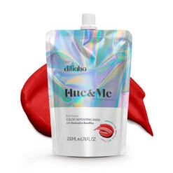 Difiaba Hue&Me Red Rosso Color Depositing Mask 200ml