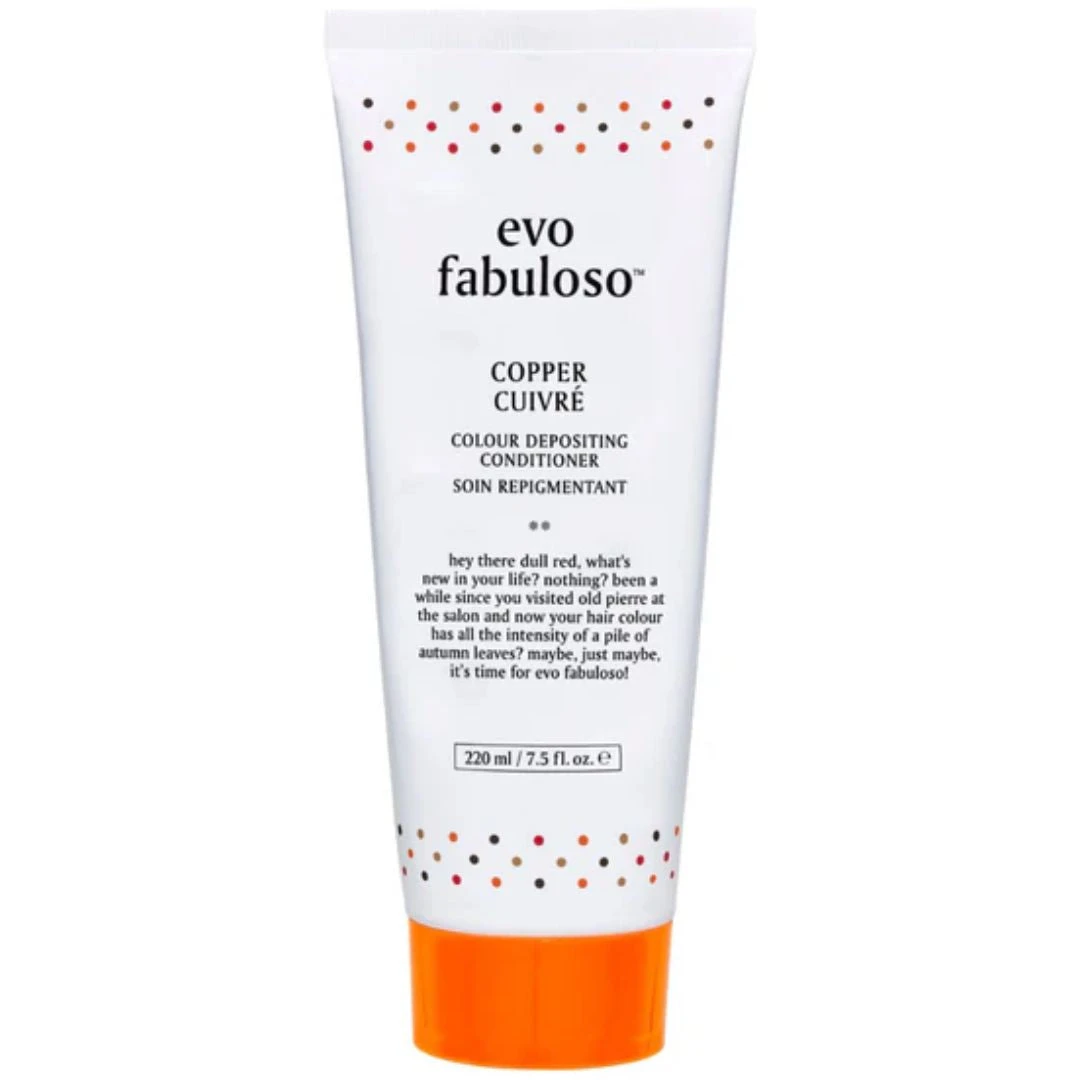 Evo Fabuloso Copper Colour Depositing Conditioner 220ml 3 Evo Fabuloso Copper Colour Depositing Conditioner 220ml