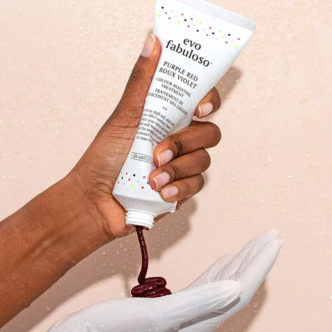 Evo Fabuloso Purple Red Colour Boosting Treatment 220ml 4 Evo Fabuloso Purple Red Colour Boosting Treatment 220ml - Image 2