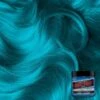 Manic Panic High Voltage Atomic Turquoise 118ml -Goldwell Shop hcr11002 Atomic Turquoise Classic jar on swatch 208306