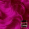 Manic Panic High Voltage Hot Hot Pink 118ml -Goldwell Shop hcr11015 Hot Hot Pink Classic jar on swatch 555607