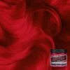 Manic Panic High Voltage Red Passion 118ml -Goldwell Shop hcr11050 Red Passion Classic jar on swatch 773681