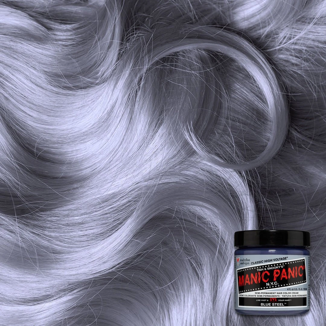Manic Panic High Voltage Blue Steel Dream 118ml 3 Manic Panic High Voltage Blue Steel Dream 118ml