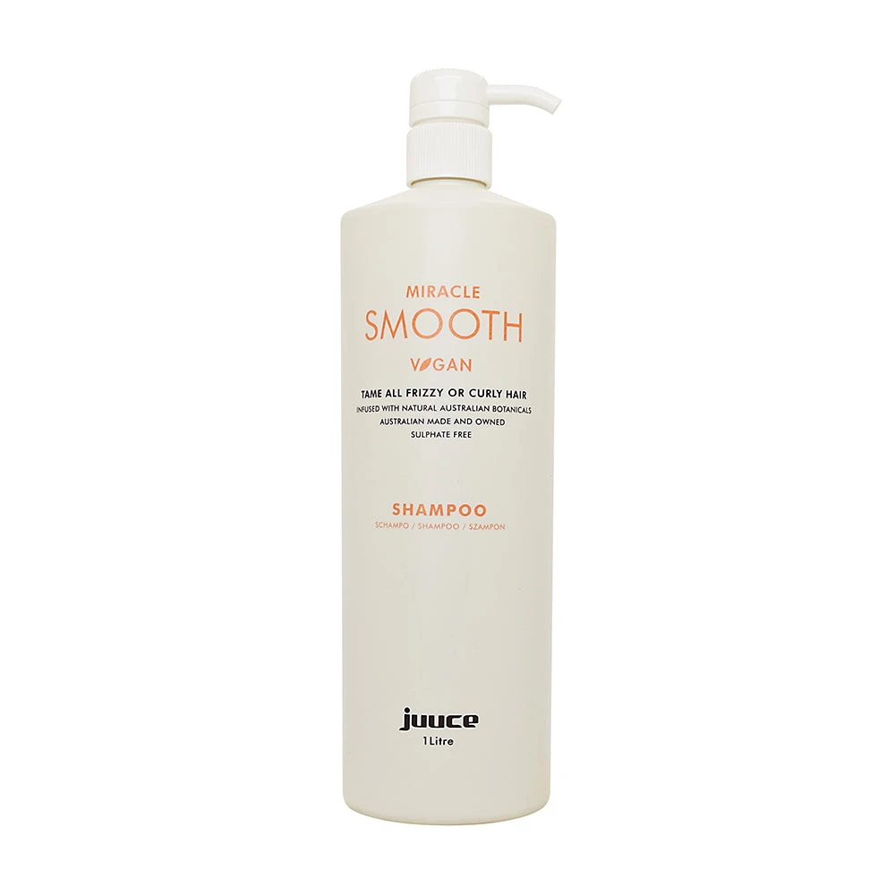 Juuce Miracle Smooth Shampoo 1L 3 Juuce Miracle Smooth Shampoo 1L