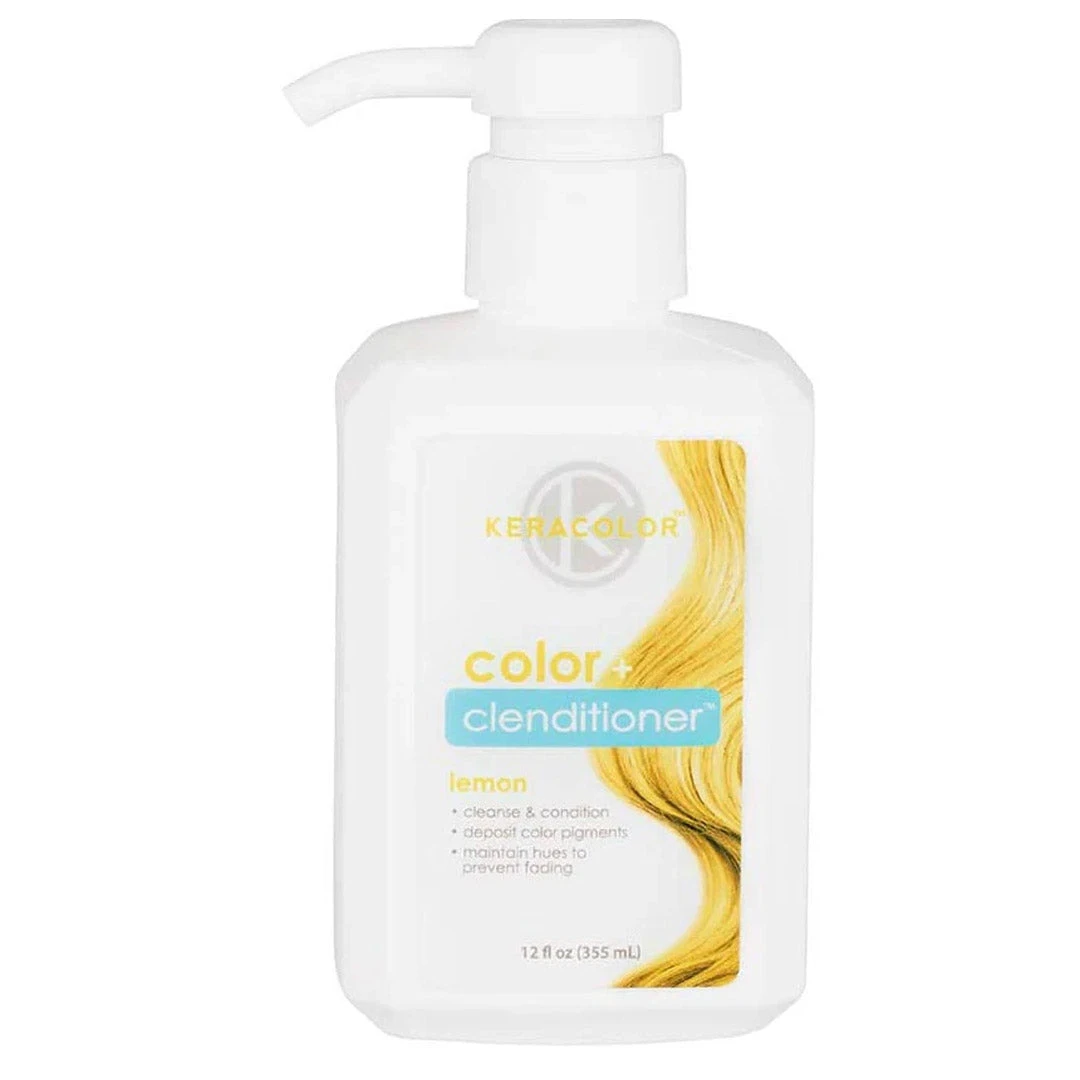 Keracolor Color Clenditioner Colour Shampoo Lemon 355ml 3 Keracolor Color Clenditioner Colour Shampoo Lemon 355ml