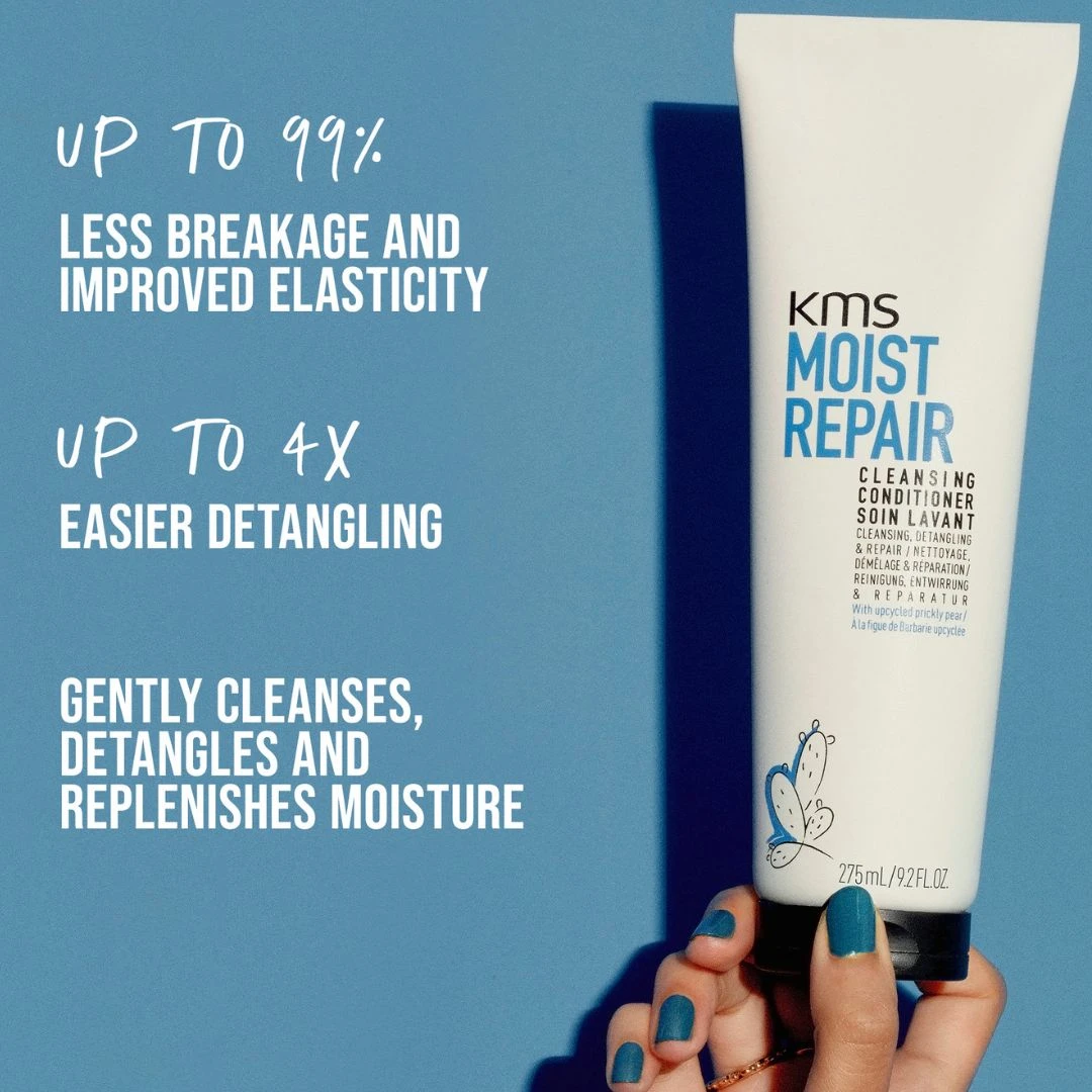 KMS Moist Repair Cleansing Conditioner 275ml 4 KMS Moist Repair Cleansing Conditioner 275ml - Image 2