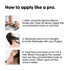 L'Oréal Professionnel Absolut Repair Molecular Mask 250ml 15 L'Oréal Professionnel Absolut Repair Molecular Mask 250ml -Goldwell Shop loreal professionel arm mask 7