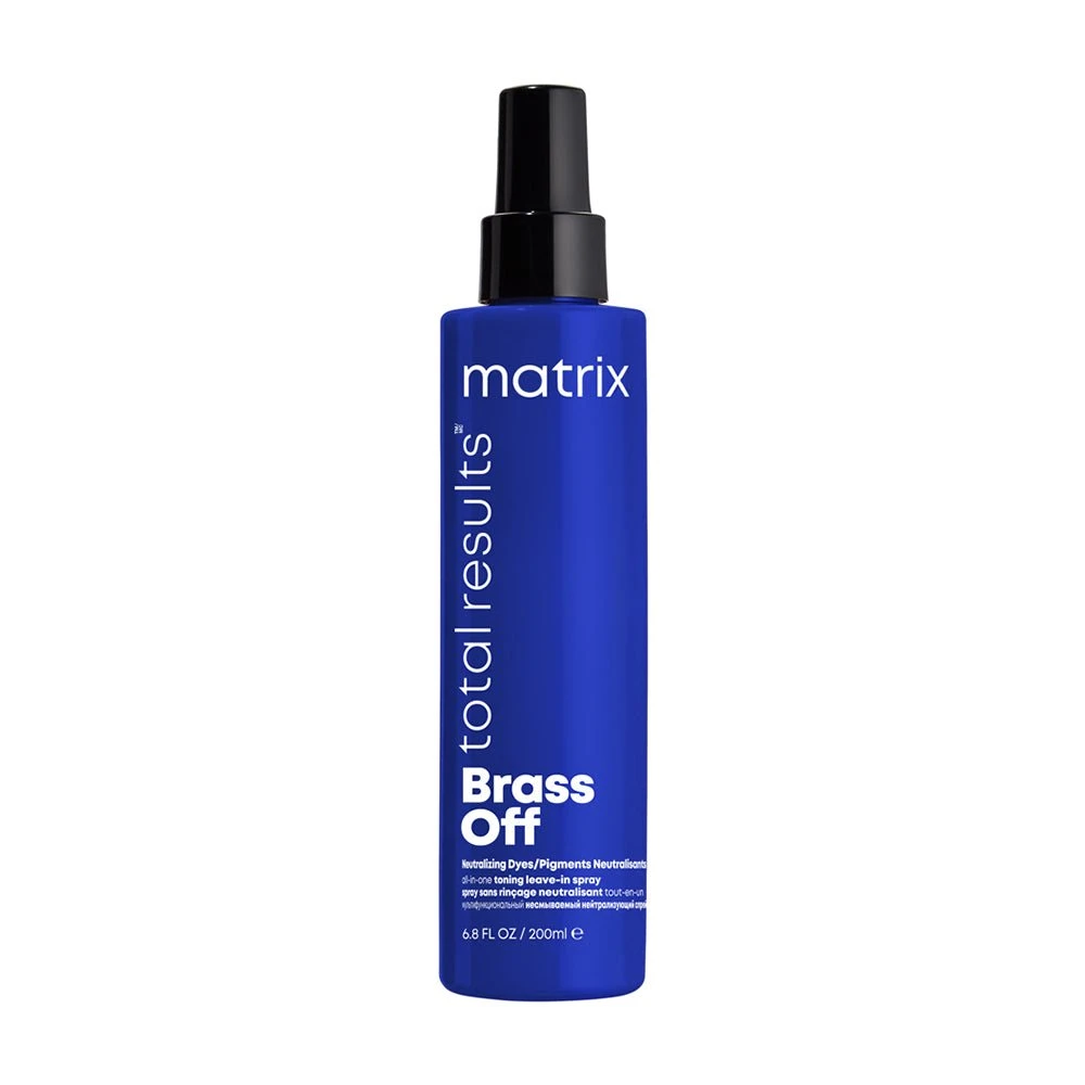 Matrix Total Results Brass Off All In One Toning Leave In Spray 200ml 3 Matrix Total Results Brass Off All In One Toning Leave In Spray 200ml