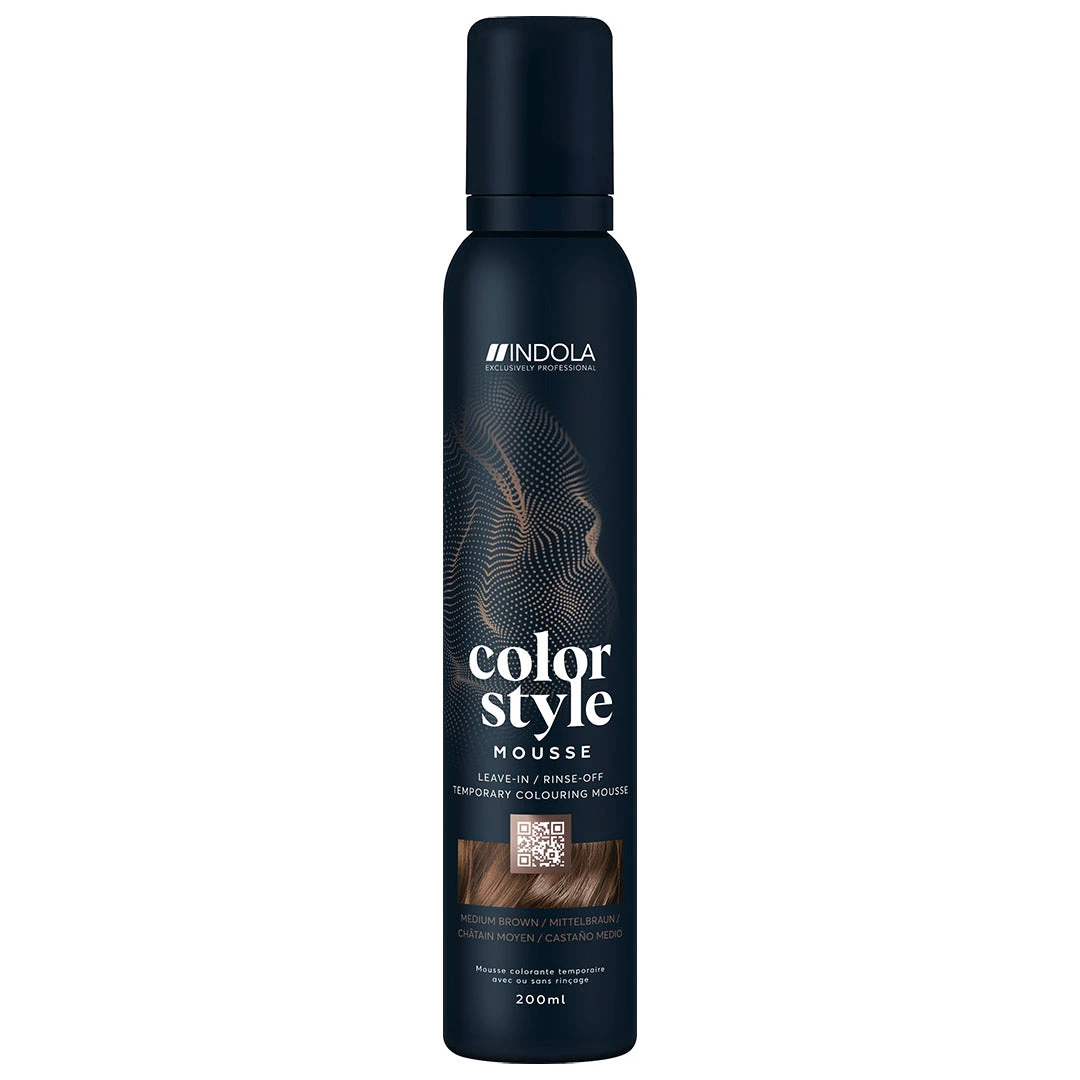Indola Colour Style Medium Brown 200ml 4 Indola Colour Style Medium Brown 200ml - Image 2