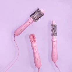Mermade Hair Interchangeable Blow Dry Brush Pink -Goldwell Shop mermade hair interchangeable blow dry brush 6 953008