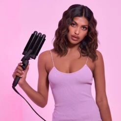 Mermade Hair Pro Waver 32mm Black -Goldwell Shop mermade hair pro waver black 32mm model 921236