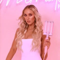 Mermade Hair Pro Waver 32mm Pink 10 Mermade Hair Pro Waver 32mm Pink -Goldwell Shop mermade hair pro waver pink 32mm model 499625