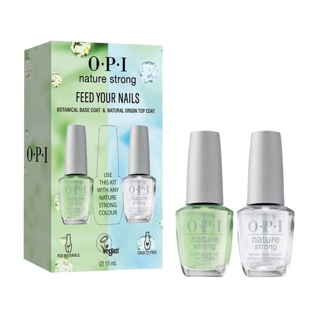 OPI Nature Strong Base & Top Coat 15ml Duo Pack 3 OPI Nature Strong Base & Top Coat 15ml Duo Pack