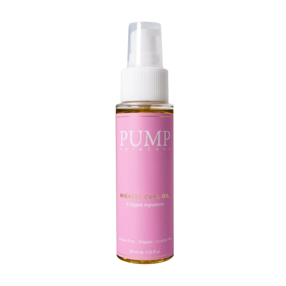 Pump Haircare Miracle Curl Oil 60ml 3 Pump Haircare Miracle Curl Oil 60ml