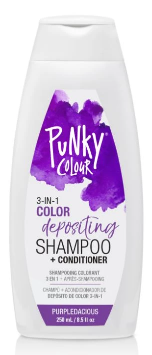 Punky Colour 3-in-1 Shampoo + Conditioner Purpledacious 250ml 3 Punky Colour 3-in-1 Shampoo + Conditioner Purpledacious 250ml