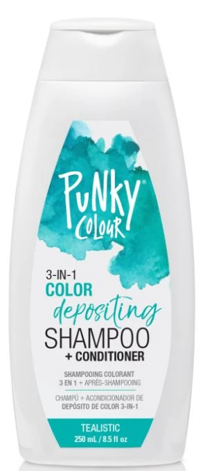 Punky Colour 3-in-1 Shampoo + Conditioner Tealistic 250ml 3 Punky Colour 3-in-1 Shampoo + Conditioner Tealistic 250ml