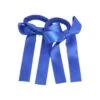 Where On Earth Satin Pony Bow Royal Blue -Goldwell Shop royal blue 390601