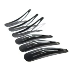 Where On Earth Snap Clips Black