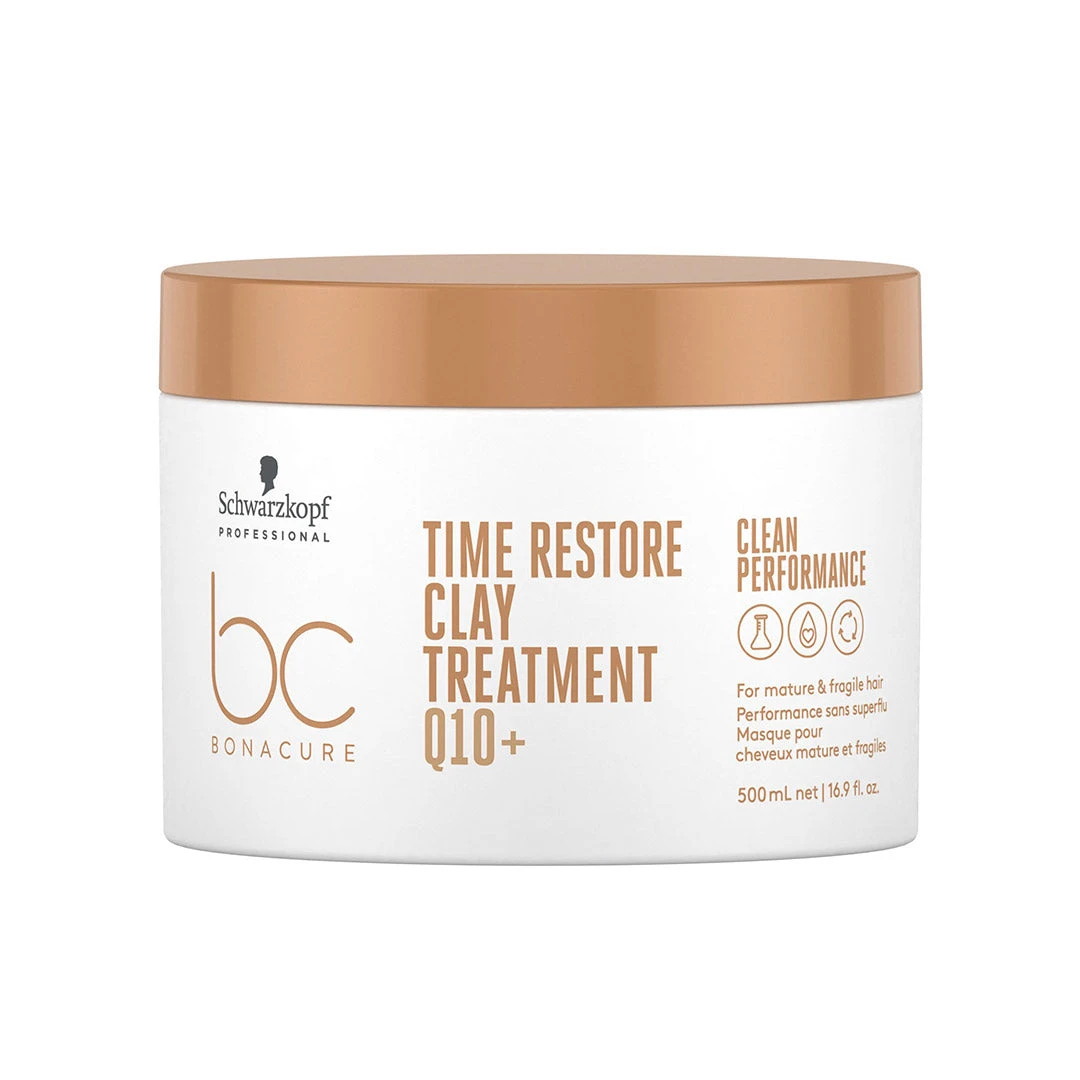 Schwarzkopf BC Clean Performance Time Restore Clay Treatment 500ml 3 Schwarzkopf BC Clean Performance Time Restore Clay Treatment 500ml
