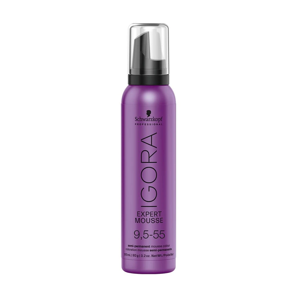 Schwarzkopf Professional Igora Expert Mousse 9,5-55 Honey 100ml 3 Schwarzkopf Professional Igora Expert Mousse 9,5-55 Honey 100ml