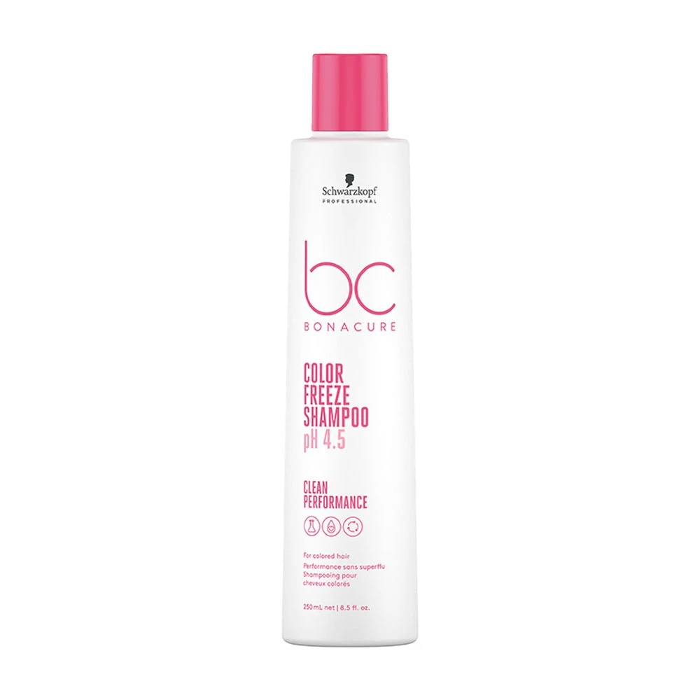 Schwarzkopf Professional BC Clean Performance PH 4.5 Color Freeze Shampoo 250ml 3 Schwarzkopf Professional BC Clean Performance PH 4.5 Color Freeze Shampoo 250ml