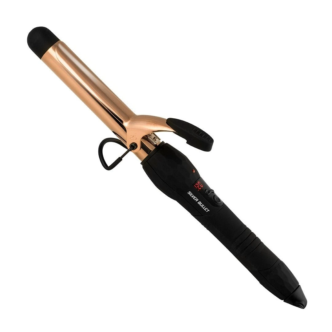 Silver Bullet Fastlane Curling Iron Rose Gold 25mm 3 Silver Bullet Fastlane Curling Iron Rose Gold 25mm