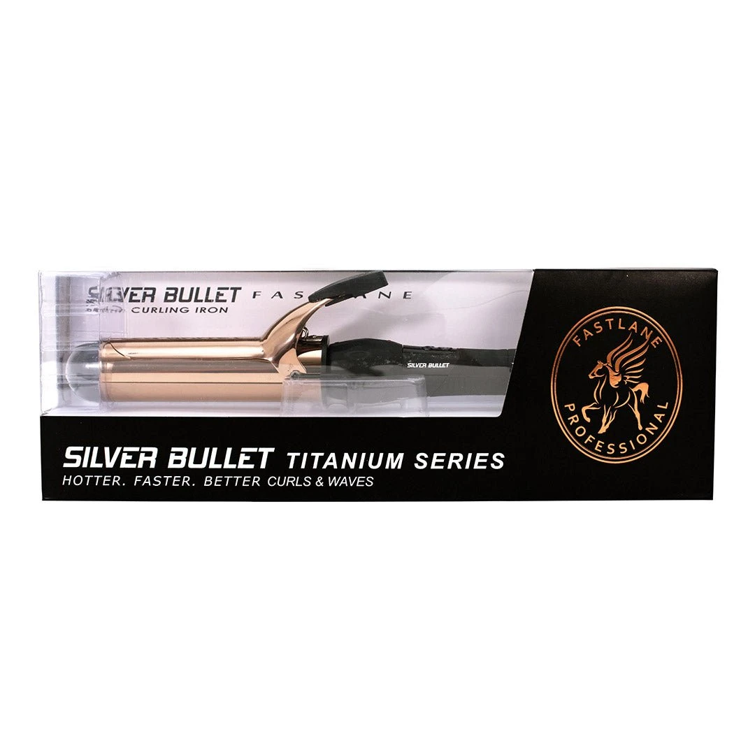 Silver Bullet Fastlane Curling Iron Rose Gold 25mm 4 Silver Bullet Fastlane Curling Iron Rose Gold 25mm - Image 2