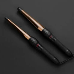 Silver Bullet Fastlane Titanium Conical Curling Iron 13mm-25mm Rose Gold -Goldwell Shop silver bullet fastlane titanium conical curling iron 13mm 25mm rose gold 4