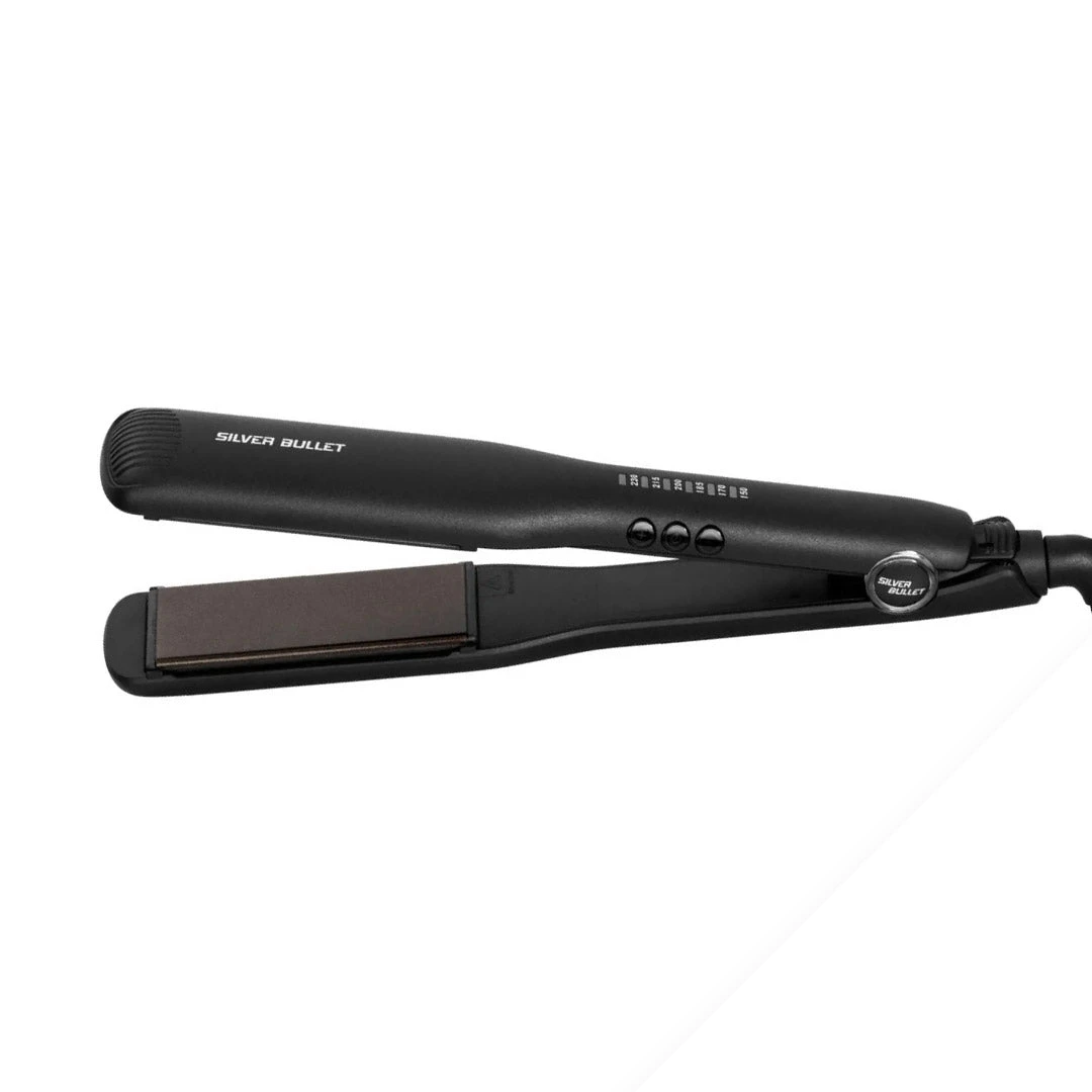 Silver Bullet Keratin 230 Ceramic Tourmaline Wide Plate Straightener 37mm 3 Silver Bullet Keratin 230 Ceramic Tourmaline Wide Plate Straightener 37mm