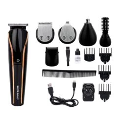 Silver Bullet Secret Service 11 In 1 Grooming Trimmer Kit -Goldwell Shop silver bullet secret service 11 in 1 grooming trimmer kit 125220