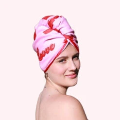 Ugly Swan Unicorn Microfibre Hair Towel Lots Of Love 7 Ugly Swan Unicorn Microfibre Hair Towel Lots Of Love -Goldwell Shop ugly swan towel love 3