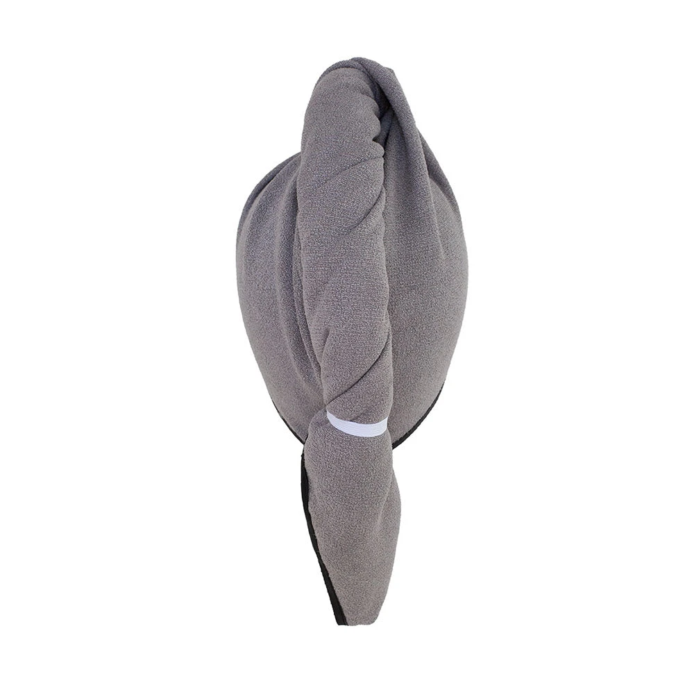 Ugly Swan Unicorn Microfibre Hair Towel Charcoal 5 Ugly Swan Unicorn Microfibre Hair Towel Charcoal - Image 3