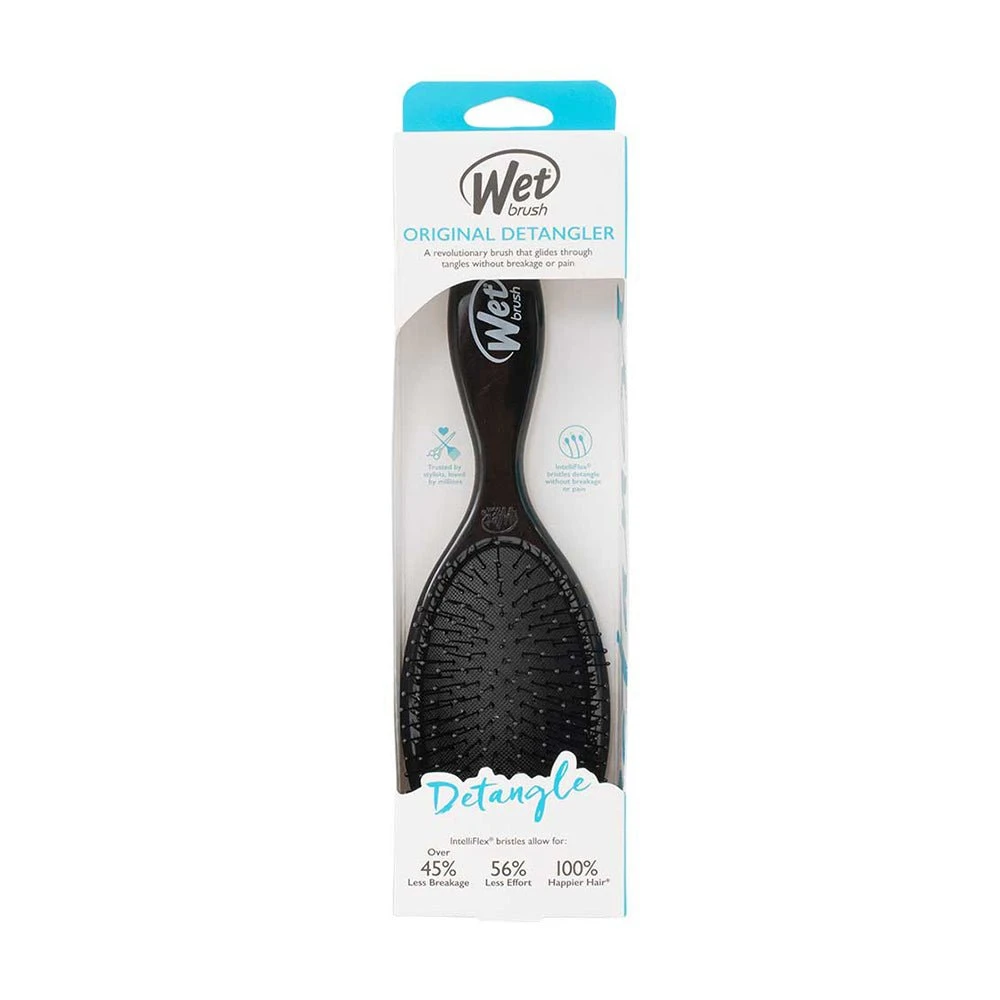 Wet Brush Original Detangler Brush Black 5 Wet Brush Original Detangler Brush Black - Image 3