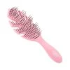Wet Brush Go Green Detangler Brush Pink 1 Wet Brush Go Green Detangler Brush Pink -Goldwell Shop wet brush go green leaf pink 218249