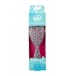 Wet Brush Kids Detangler Brush Leopard -Goldwell Shop wet brush kids leopard 3 771260