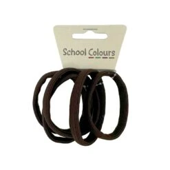 Where On Earth Hair Tie Pack Brown
