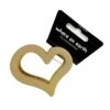 Where On Earth Heart Shaped Plastic Hair Clamp Tan -Goldwell Shop where on earth heart shaped plastic hair clamp tan 246750
