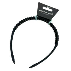 Where On Earth Wrapped Teeth Hairband Black